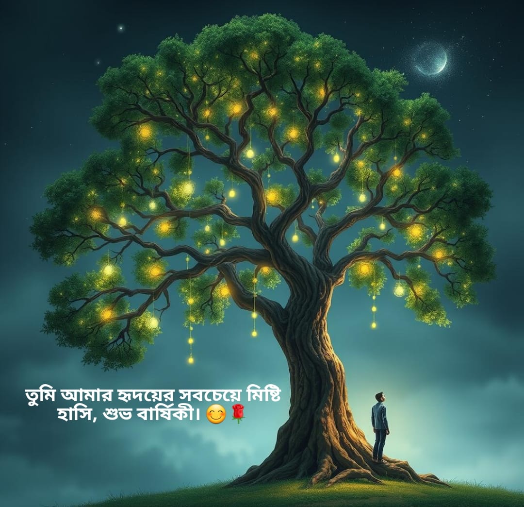 তুমি আমার হৃদয়ের সবচেয়ে মিষ্টি হাসি, শুভ বার্ষিকী। তুমি আমার হৃদয়ের সবচেয়ে মিষ্টি হাসি, শুভ বার্ষিকী।